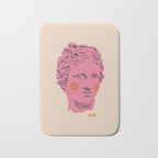 Ancient head #2 Bath Mat Gallery Image 1