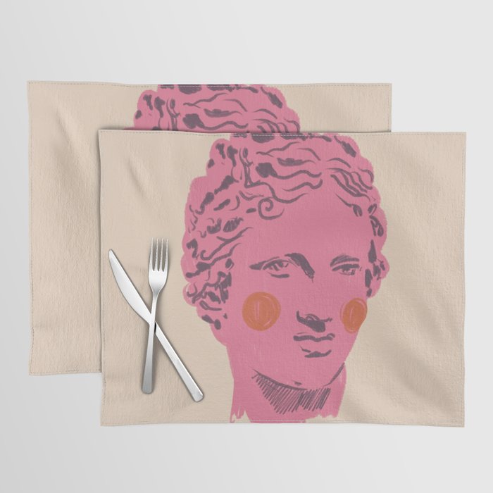 Ancient head #2 Placemat Gallery Image 1