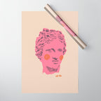 Ancient head #2 Wrapping Paper Gallery Image 1