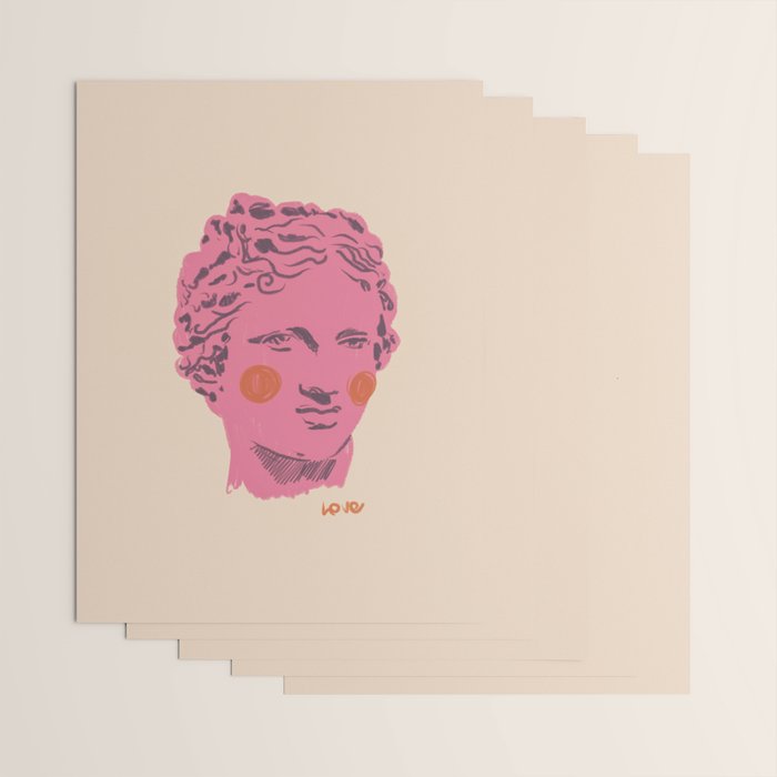 Ancient head #2 Wrapping Paper Gallery Image 3