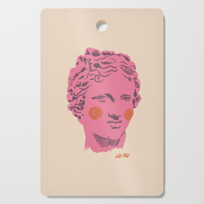 Ancient head #2 Cutting Board Gallery Image 1