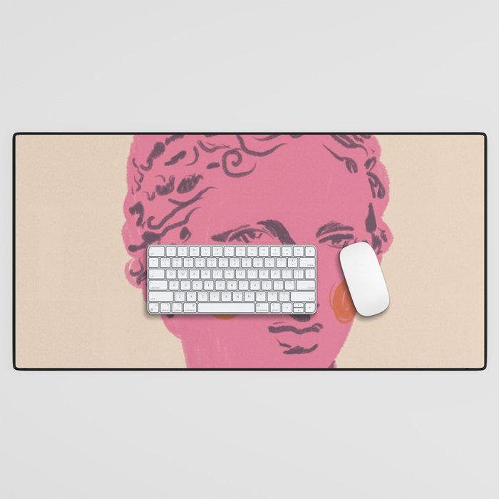 Ancient head #2 Desk Mat Gallery Image 1