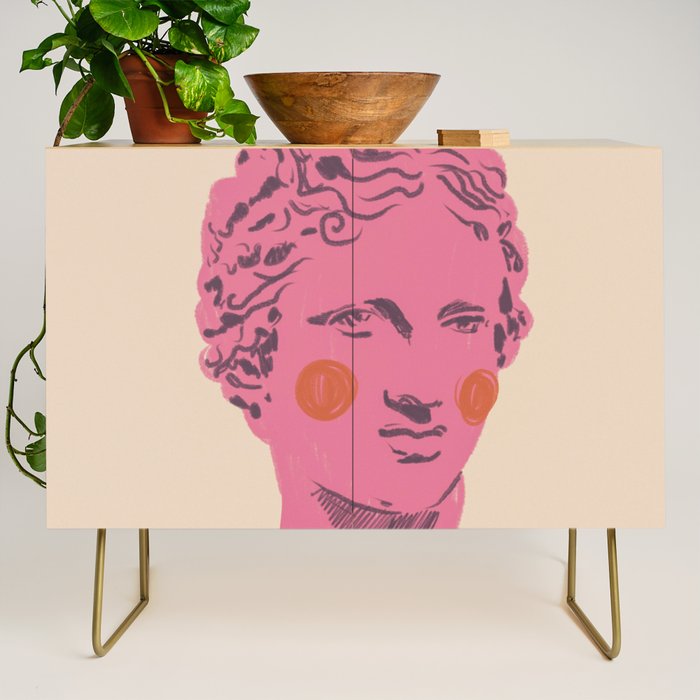 Ancient head #2 Credenza Gallery Image 1