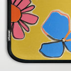 VINTAGE GARDEN YELLOW Laptop Sleeve Gallery Image 3