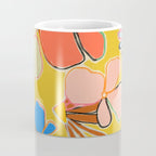 VINTAGE GARDEN YELLOW Coffee Mug Gallery Image 4
