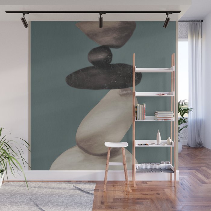 Stones 2 Wall Mural Gallery Image 1