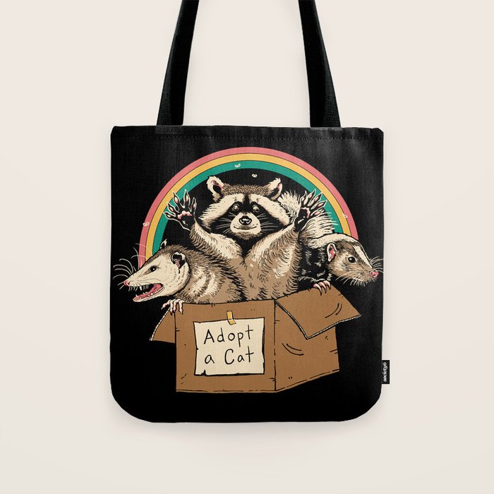Adopt Forbidden Cats Tote Bag Gallery Image 1