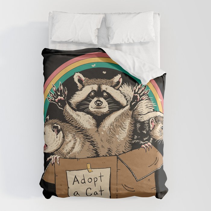 Adopt Forbidden Cats Duvet Cover Gallery Image 6
