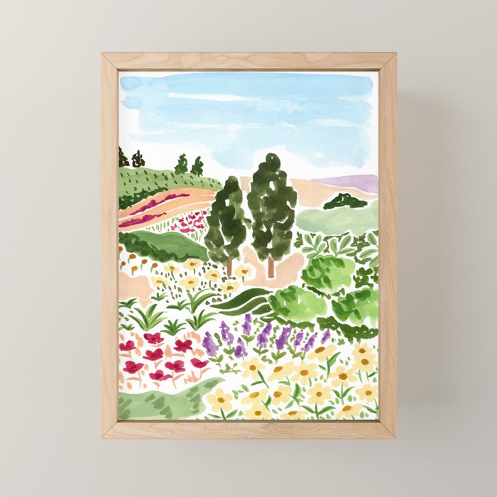 Tuscany II Mini Art Print Gallery Image 1