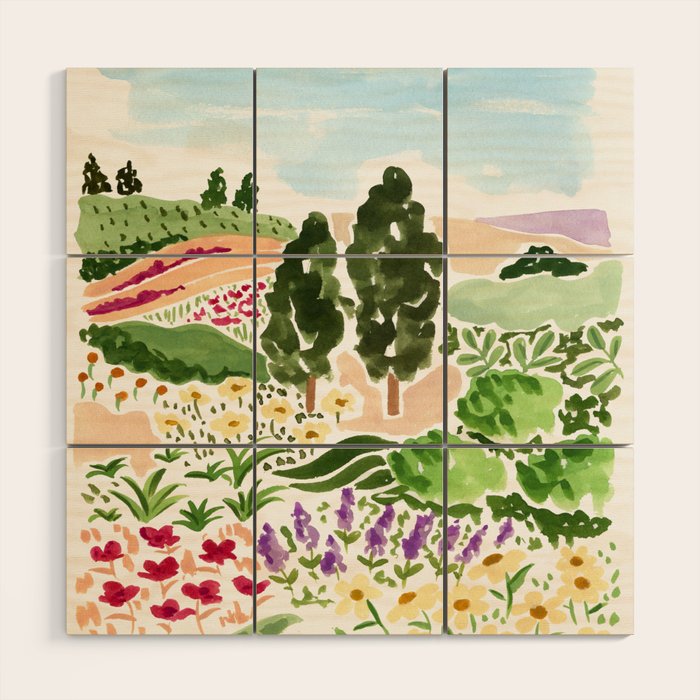 Tuscany II Wood Wall Art Gallery Image 1