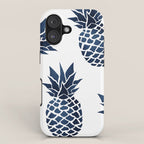 Pineapple Blue Denim iPhone Case Gallery Image 1