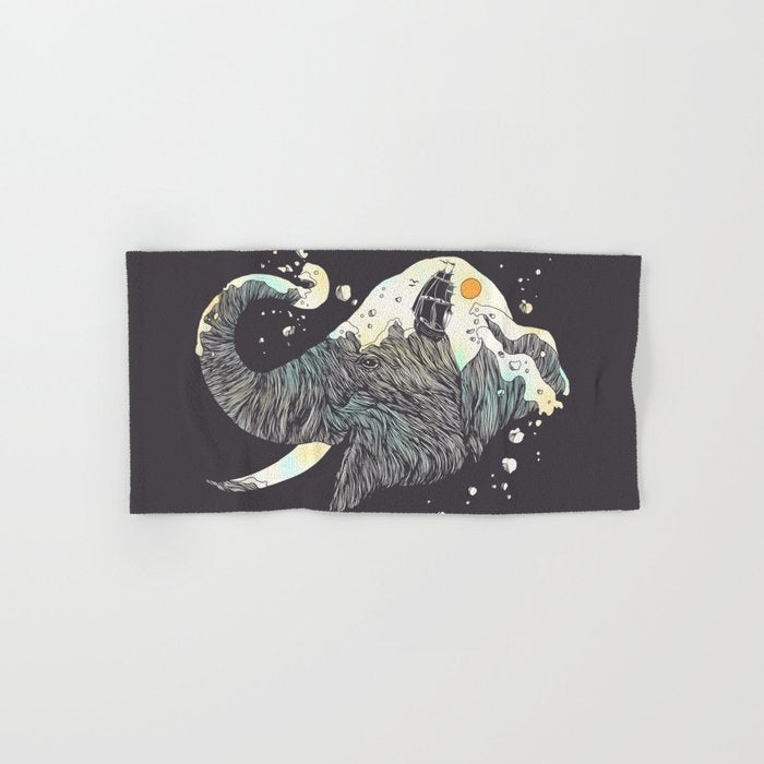The Grey Gust and the Savage Sea Bath Towel Gallery Image 1
