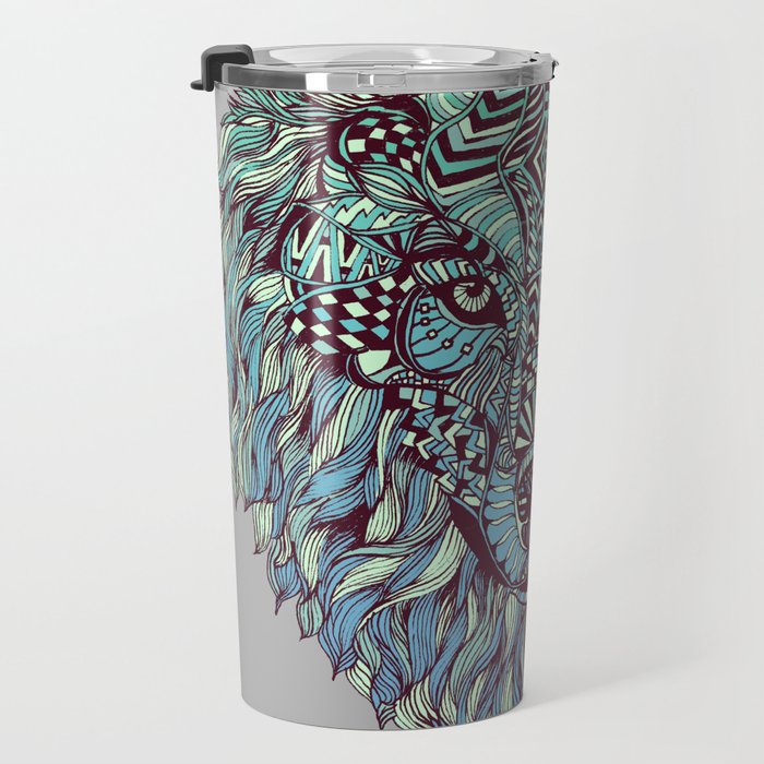 Wolf (Lone) Travel Mug Gallery Image 3