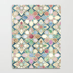 Muted Moroccan Mosaic Tiles Notebook Gallery Image 4