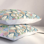 Muted Moroccan Mosaic Tiles Pillow Sham Gallery Image 3