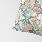 Muted Moroccan Mosaic Tiles Pillow Sham Gallery Image 4