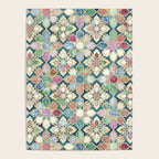 Muted Moroccan Mosaic Tiles Poster Gallery Image 4