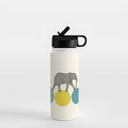 Travelling Elephants Water Bottle Gallery Image 1