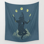 Moon Juggler Wall Tapestry Gallery Image 4