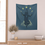 Moon Juggler Wall Tapestry Gallery Image 2