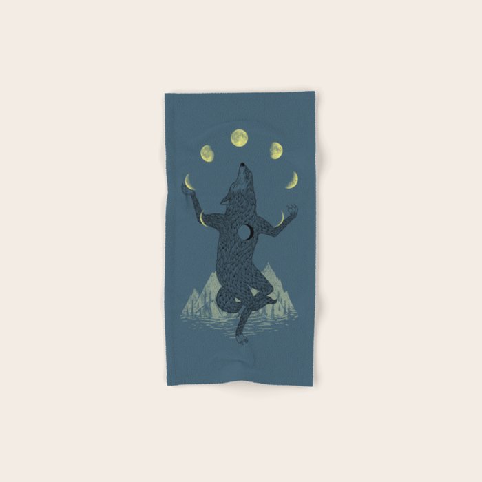 Moon Juggler Bath Towel Gallery Image 1