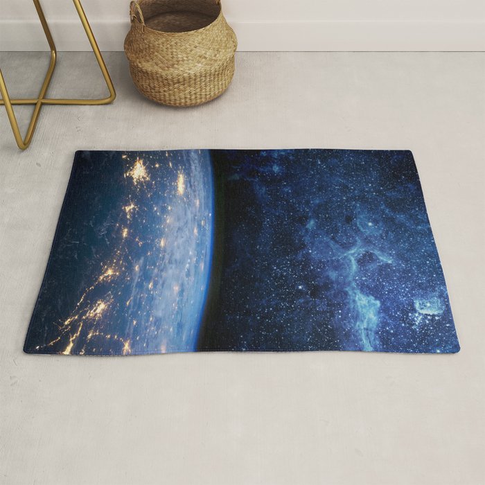 Earth and Galaxy Rug Gallery Image 1