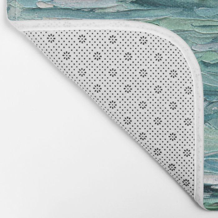 Minty Seas Bath Mat Gallery Image 2