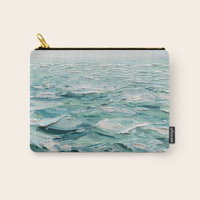 Minty Seas Carry All Pouch Gallery Image 1