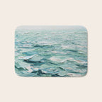 Minty Seas Bath Mat Gallery Image 1