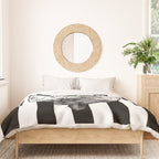 Striped Skeleton Love Couple Marriage Dance Duvet Cover Gallery Image 3