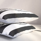 Striped Skeleton Love Couple Marriage Dance Pillow Sham Gallery Image 3