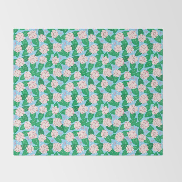 Bright Bouquet Throw Blanket Gallery Image 2