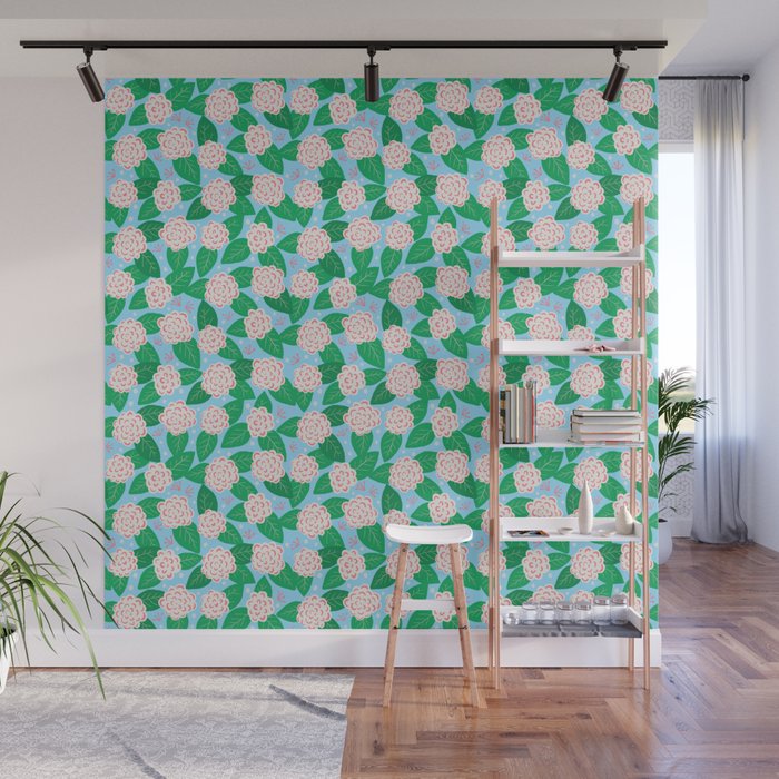 Bright Bouquet Wall Mural Gallery Image 1
