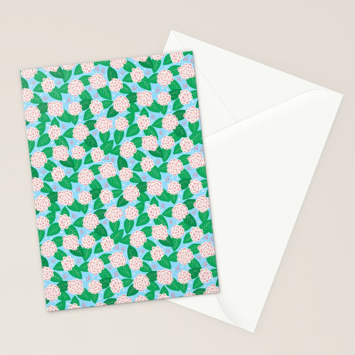 Bright Bouquet Stationery Card Gallery Image 2