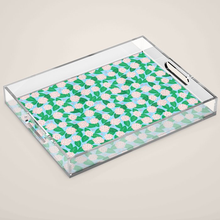 Bright Bouquet Acrylic Tray Gallery Image 1