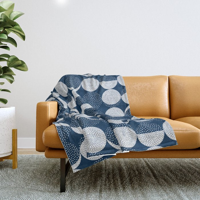 Moon Phases Throw Blanket Gallery Image 1