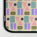 Mid-century Geometric Color Fun Laptop Sleeve Gallery Image 3