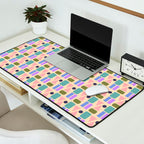 Mid-century Geometric Color Fun Desk Mat Gallery Image 2