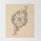 Bon Voyage Throw Blanket Gallery Image 2