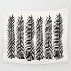 Black Seaweed Wall Tapestry Gallery Image 4