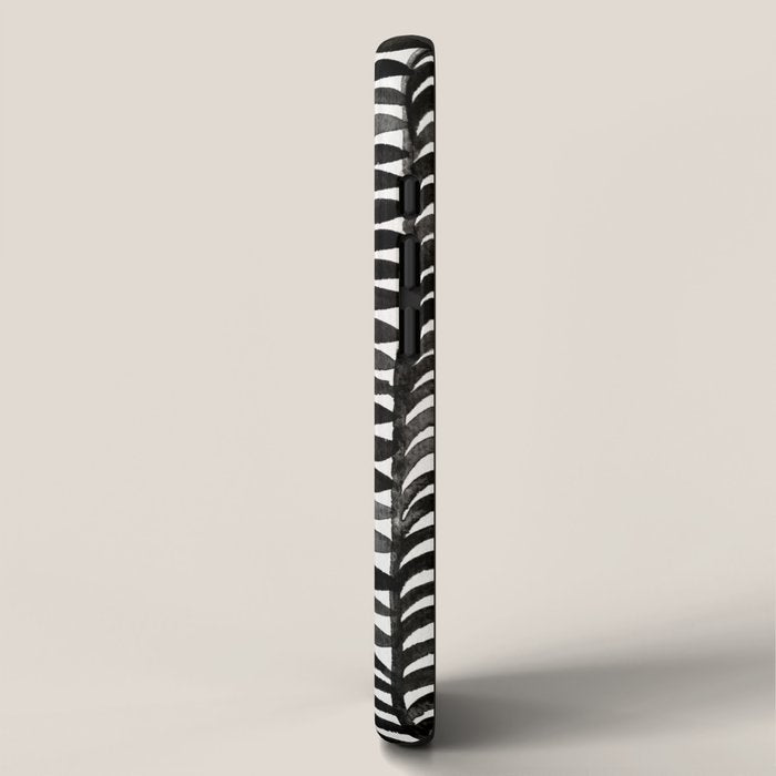 Black Seaweed iPhone Case Gallery Image 2