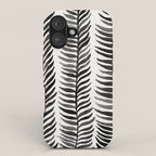 Black Seaweed iPhone Case Gallery Image 1