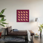 contemporary pattern no2 Wood Wall Art Gallery Image 2