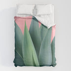 Agave succulent Duvet Cover Gallery Image 6