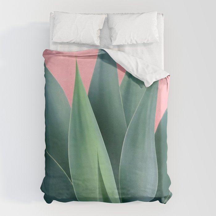 Agave succulent Duvet Cover Gallery Image 1