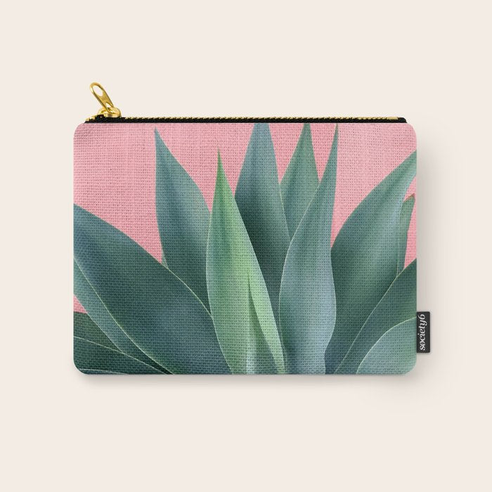 Agave succulent Carry All Pouch Gallery Image 1