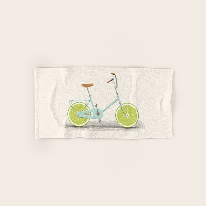 Acid (Blue) Bath Towel Gallery Image 1