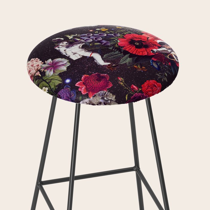 Flowers and Astronauts - Space Stool Gallery Image 2