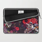 Flowers and Astronauts - Space Laptop Sleeve Gallery Image 2