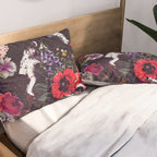 Flowers and Astronauts - Space Pillow Sham Gallery Image 2